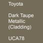 Preview: Toyota, Dark Taupe Metallic (Cladding), UCA78.